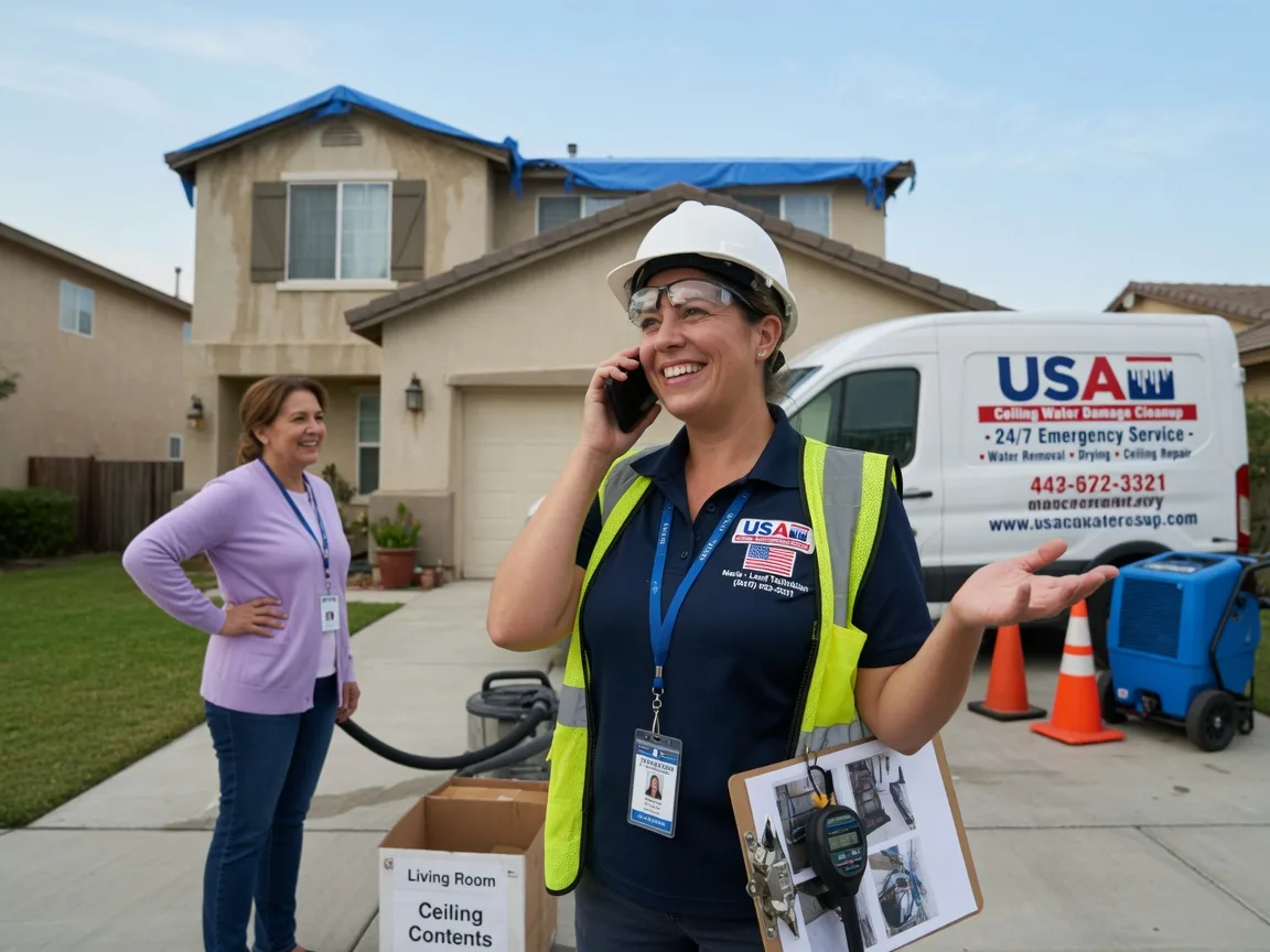 Ceiling Water Damage Restoration Green Springs, OH FAQs